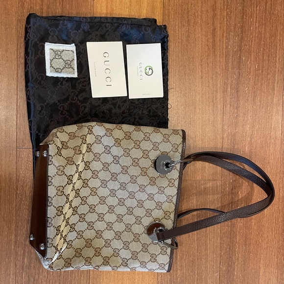 Authentic Gucci small tote - Picture 1 of 3